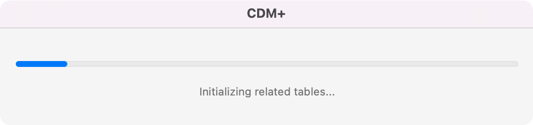 CDM plus communication window. 