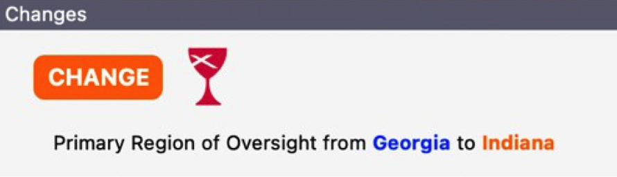 Oversight Transfer Pop-Up