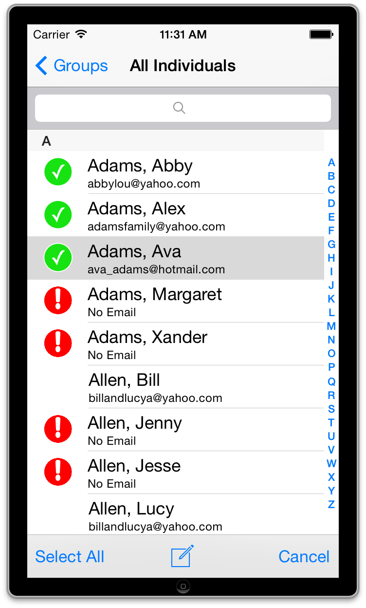 iOSiPhoneIndividualsEmailSelection.png
